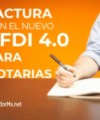 cfdi complemento notaria publica contadormx 4.0