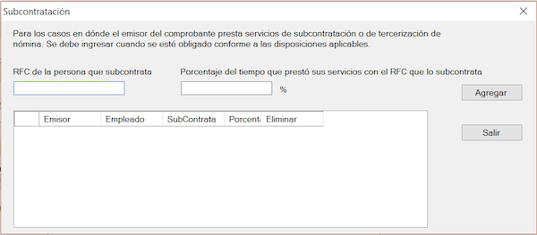 subcontratacion nomina contadormx