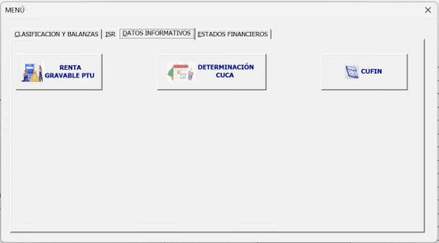 datos informativos papel de trabajo declaracion anual SAT