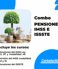 Combo Pensiones IMSS e ISSSTE