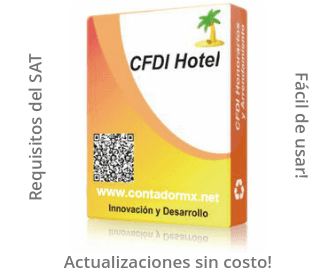 CFDI hoteles de contadormx