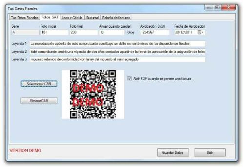 Imprime Facturas con Código de Barras Bidimensional Vacías? Utiliza ImprimeFact CBB - Image 5