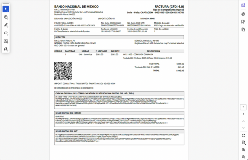 generar PDF del XML del SAT de forma masiva