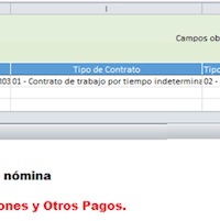 datos para nomina en plantilla de excel