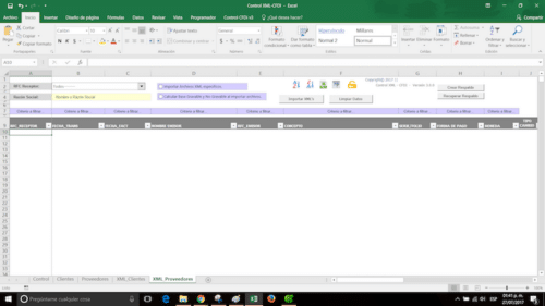 Genera reportes en Excel con los datos del CFDI 3.3 (nuevo XML Control ...