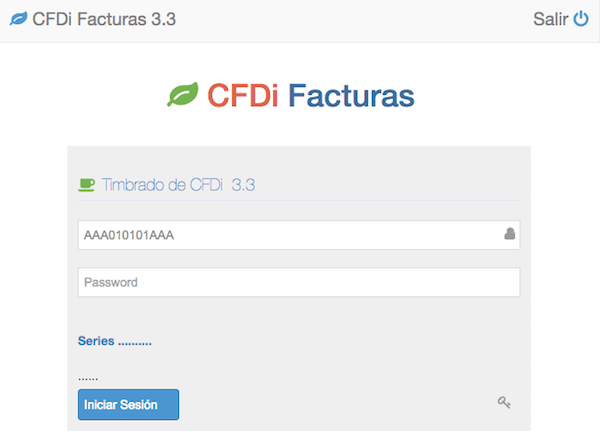 cfdi facturas web