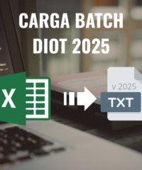 nueva carga batch DIOT 2025 txt SAT