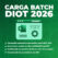 Carga Batch DIOT 2026 del SAT en Excel - ContadorMx
