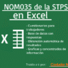 NOM035 en excel producto