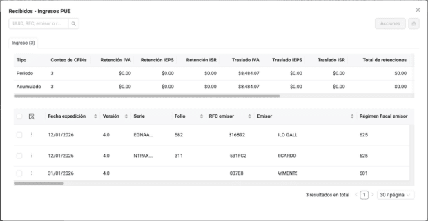 correccion de errores en CFDI emitidos recibidos notificaciones Audita CFDI