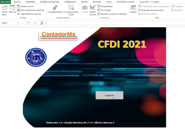 Ayuda CFDI 2021 taller practico