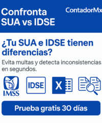 Confronta IMSS e Infonavit (SUA-IDSE)