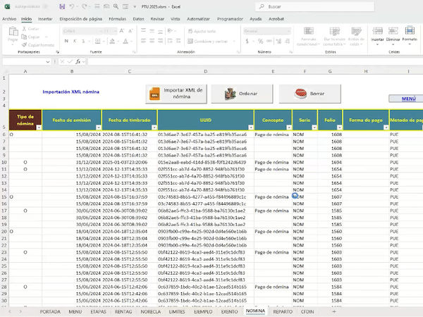 calculadora PTU curso en linea