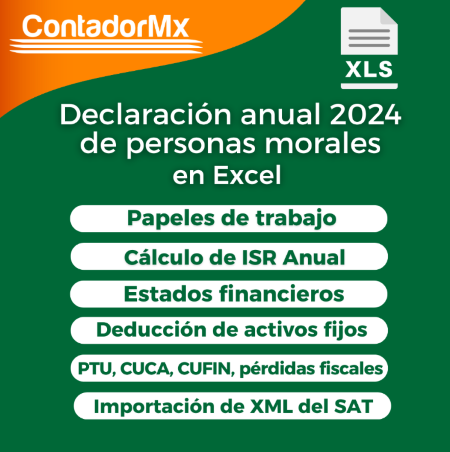 Declaracion anual PM Cifitax 2025
