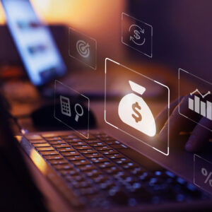 investment and finance concept, fundraising, dollar credit