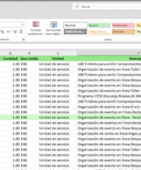 Excel XML por concepto CFDI Descarga Masiva ContadorMx