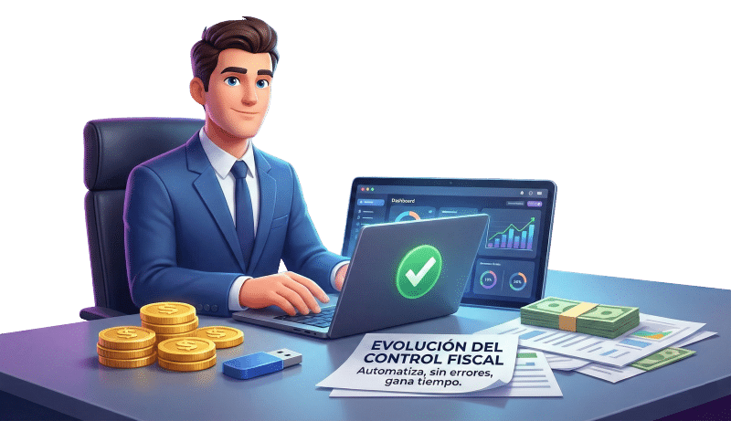 Evolución del control fiscal: automatiza cálculos, cero errores y ahorra tiempo