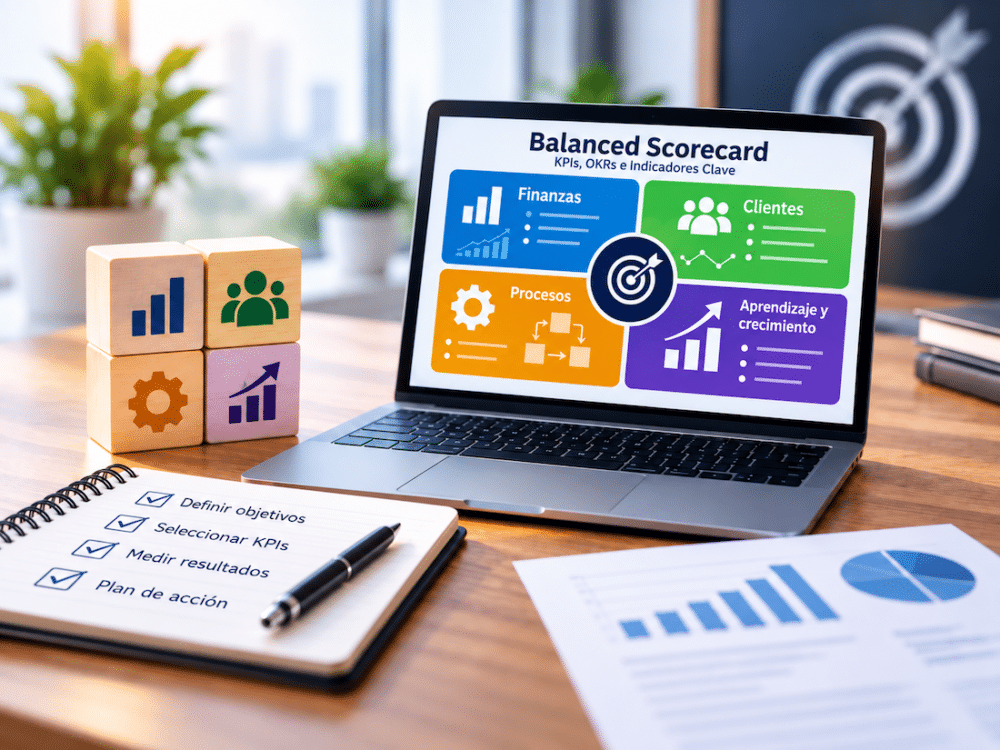 Taller de Balanced Scorecard: KPIs, OKRs e Indicadores Clave