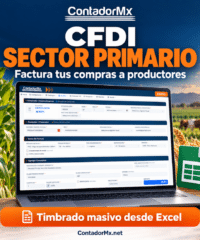 CFDI Sector Primario: facturación en línea para adquirentes de bienes